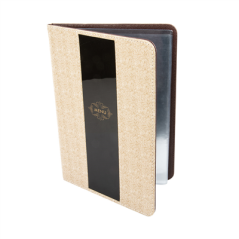 PORTE MENU 8 POCHETTES DIN-A4