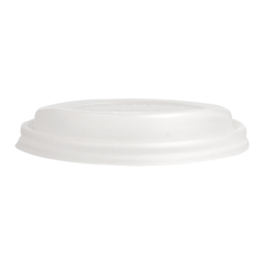 COUVERCLES POUR GOBELETS 360 ML 'BIODEGRADABLE'  BLANC CPLA (1000 UNITÉ)