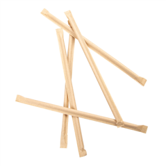 PAILLES DROITES SOUS SACHETS KRAFT