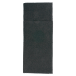 SERVIETTES "CANGURITO"  55 G/M2 33x40 CM NOIR AIRLAID (700 UNITÉ)