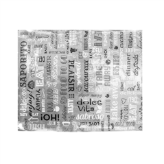 PAPIER INGRAISSABLE FAST FOOD