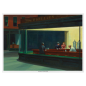 SETS DE TABLE OFFSET 'NIGHTHAWKS BY HOPPER' 70 G/M2 31x43 CM QUADRICHROMIE PAPIER (2000 UNITÉ)