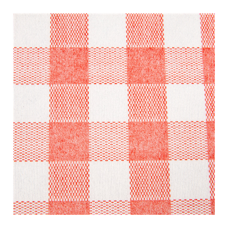 NAPPE 'LIKE LINEN - VICHY' 70 G/M2 1,20x25 M ROUGE SPUNLACE (1 UNITÉ)