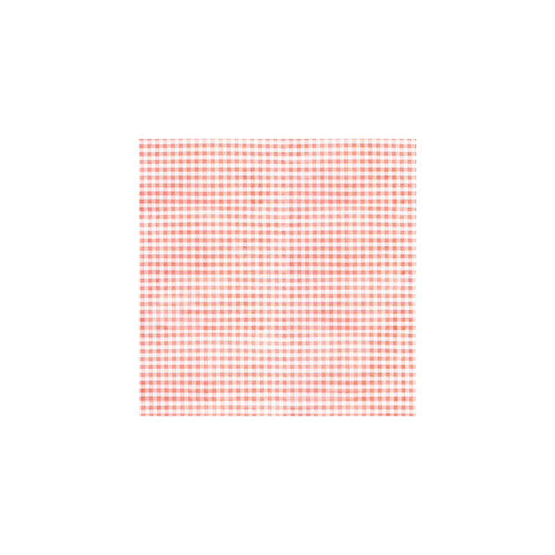 NAPPES PLIAGE M 'LIKE LINEN - VICHY' 70 G/M2 100x100 CM ROUGE SPUNLACE (200 UNITÉ)