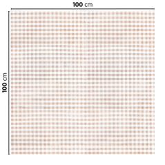 NAPPES PLIAGE M 'LIKE LINEN - VICHY' 70 G/M2 100x100 CM TAUPE SPUNLACE (200 UNITÉ)