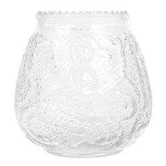 VERRE POUR BOUGIES  9,5x9,5 CM TRANSPARENT VERRE (60 UNITÉ)