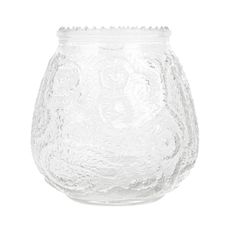 VERRE POUR BOUGIES  9,5x9,5 CM TRANSPARENT VERRE (60 UNITÉ)