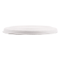 COUVERCLES POUR POTS 228.86 'BIONIC'  Ø 12x1,2 CM BLANC BAGASSE (500 UNITÉ)