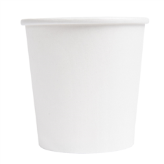 GOBELETS BOISSONS CHAUDES 1 PAROI 120 ML 230 + 18 PE G/M2 Ø6,2/4,5x6 CM BLANC CARTON (1000 UNITÉ)