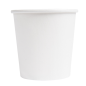 GOBELETS BOISSONS CHAUDES 1 PAROI 120 ML 230 + 18 PE G/M2 Ø6,2/4,5x6 CM BLANC CARTON (1000 UNITÉ)