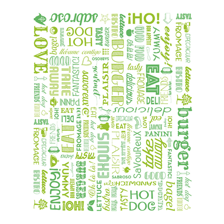 PAPIER INGRAISSABLES FAST FOOD