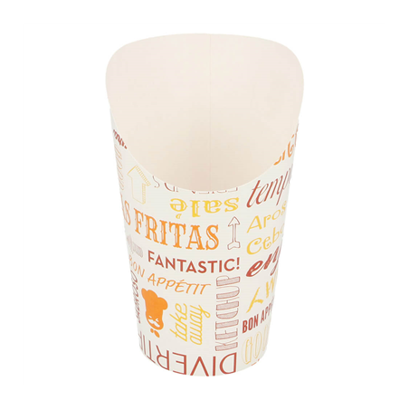 GOBELETS À FRITES OUVERT