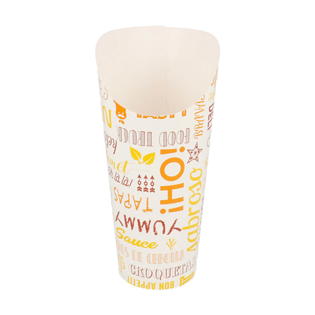 GOBELETS À FRITES OUVERT