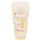 GOBELETS À FRITES OUVERT 'PAROLE' 22 OZ - 660 ML 220 + 18PE G/M2 Ø8,5x18 CM BLANC CARTON (50 UNITÉ)