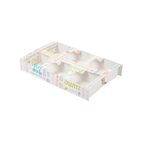 PLATEAUX REPAS À EMPORTER 6 VERRES