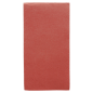 SERVIETTES ECOLABEL P. 1/8 'DOUBLE POINT' 18 G/M2 40x40 CM BORDEAUX OUATE (1200 UNITÉ)