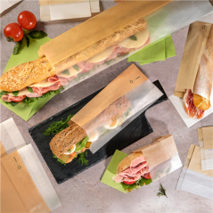 SACHETS POUR SANDWICHES AVEC FENÊTRE ECO