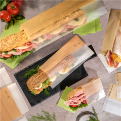 SACHETS POUR SANDWICHES AVEC FENÊTRE ECO