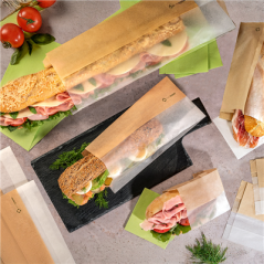 SACHETS POUR SANDWICHES AVEC FENÊTRE ECO
