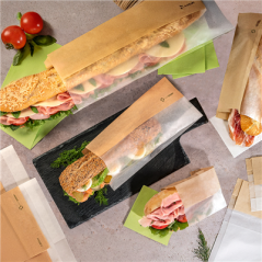 SACHETS POUR SANDWICHES AVEC FENÊTRE ECO