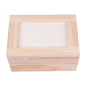 DISTRIBUTEUR SERVIETTES MINI SERVIS  15x11x8 CM NATUREL BOIS (1 UNITÉ)