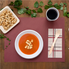 SETS DE TABLE  48 G/M2 31x43 CM BORDEAUX CELLULOSE (2000 UNITÉ)