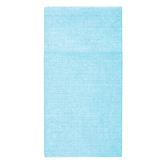 SERVIETTES KANGOUROU 'LIKE LINEN' 70 G/M2 40x40 CM TURQUOISE SPUNLACE (700 UNITÉ)