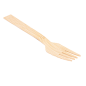 FOURCHETTES  17 CM NATUREL BAMBOU (100 UNITÉ)