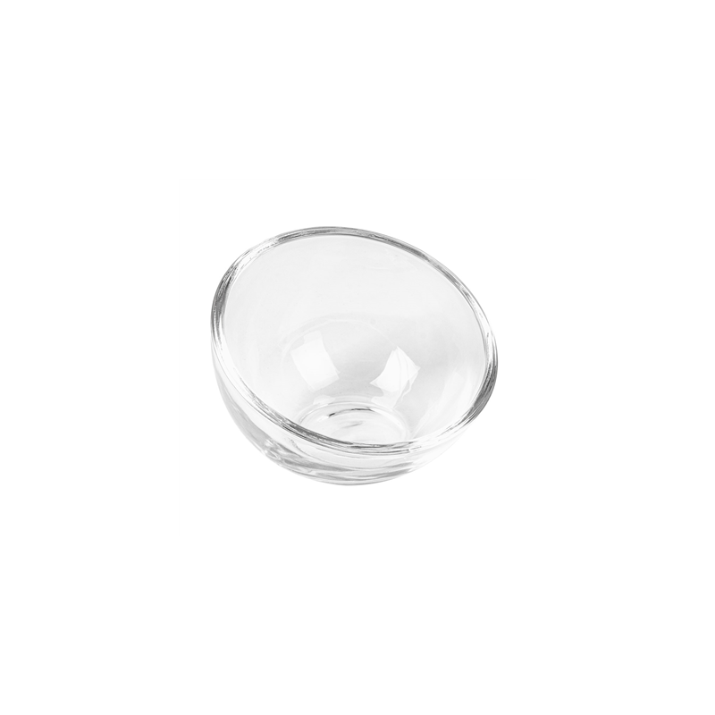 MINI SPHÉRIQUE TRONQUÉ 'WAKI GLASS' 45 ML 1,5 OZ Ø7,8x5,7 CM TRANSPARENT VERRE (72 UNITÉ)