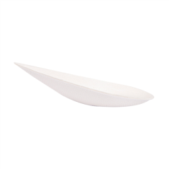 RÉCIPIENT À CUILLÈRE 'BIONIC'  10,1x5x2,9 CM BLANC BAGASSE (1000 UNITÉ)