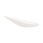 RÉCIPIENT À CUILLÈRE 'BIONIC'  10,1x5x2,9 CM BLANC BAGASSE (1000 UNITÉ)