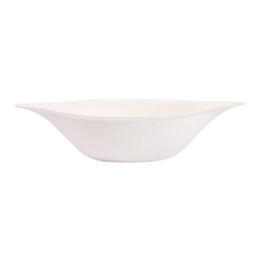 RÉCIPIENT "CITRON" 'BIONIC'  11x5,2x3 CM BLANC BAGASSE (1000 UNITÉ)