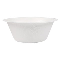 BOLS 'BIONIC' 250 ML Ø11,4x4,4 CM BLANC BAGASSE (1500 UNITÉ)