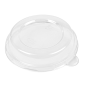 COUVERCLES HAUTS POUR RÉFÉRENCE 233.03/04 'BIONIC'  Ø12,4x2,5 CM TRANSPARENT PET (1500 UNITÉ)