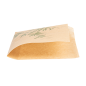 PAPIER INGRAISSABLES OUVERT 2 CÔTÉS FAST FOOD 'FEEL GREEN' 34 G/M2 13x14 CM NATUREL PARCH.INGRAISSABLE (1000 UNITÉ)