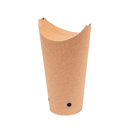 GOBELETS À FRITES AVEC FERMETURE