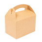 BOÎTES MENU ENFANT  250 G/M2 15,50x10,50x17,50 CM NATUREL KRAFT (300 UNITÉ)