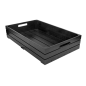 BOÎTE BUFFET GN 1/1  53x32,5x10 CM NOIR BAMBOU (1 UNITÉ)