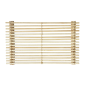 TAPIS DE TABLE DE PRÉSENTATION  53x32,5 CM NATUREL BAMBOU (10 UNITÉ)