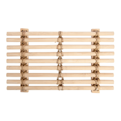 TAPIS DE TABLE DE PRÉSENTATION  26,5x16,2 CM NATUREL BAMBOU (10 UNITÉ)