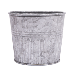 GOBELETS POUR FRITURES  200 + 25PE G/M2 Ø9,5x8 CM METAL ACIER (12 UNITÉ)