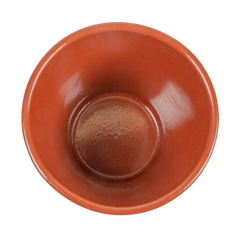 VERRES EN FAÏENCE 380 ML Ø9,1x9 CM MARRON CERAMIQUE (30 UNITÉ)