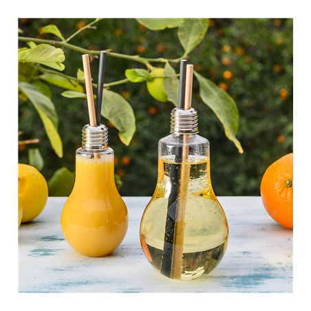 AMPOULE 'WAKI GLASS' 268 ML Ø8x13,8 CM TRANSPARENT VERRE (72 UNITÉ)