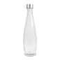 BOUTEILLE + COUVERCLE INOX 'WAKI GLASS' 930 ML Ø9x32 CM TRANSPARENT VERRE (24 UNITÉ)