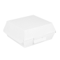 BOÎTES HAMBURGER 'THEPACK' 230 G/M2 14,2x13,7x6,1 CM (L) BLANC CARTON ONDULÉ NANO-MICRO (500 UNITÉ)