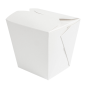 RÉCIPIENTS MULTIUSAGES MICRO-ONDABLES 'THEPACK' 780 ML 230 + 12PP G/M2 8x7x10,5 CM BLANC CARTON ONDULÉ NANO-MICRO (480 UNITÉ)