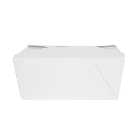 BOÎTES AMÉRICAINES MICRO-ONDABLES 'THEPACK' 2880 ML 250 + 12PP G/M2 19,6x14x9 CM BLANC CARTON ONDULÉ NANO-MICRO (200 UNITÉ)
