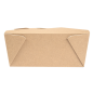 BOÎTES AMÉRICAINES MICRO-ONDABLES 'THEPACK' 2880 ML 240 + 12PP G/M2 19,6x14x9 CM NATUREL CARTON ONDULÉ NANO-MICRO (200 UNITÉ)