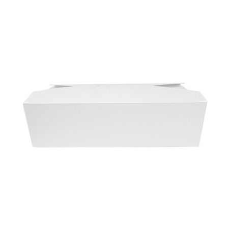 BOÎTES AMÉRICAINES MICRO-ONDABLES 'THEPACK' 2910 ML 250 + 12PP G/M2 21,7x21,7x6 CM BLANC CARTON ONDULÉ NANO-MICRO (100 UNITÉ)