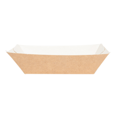 BARQUETTES 'THEPACK' 120 G 220 G/M2 7,4x4,8x3,3 CM NATUREL CARTON ONDULÉ NANO-MICRO (2400 UNITÉ)